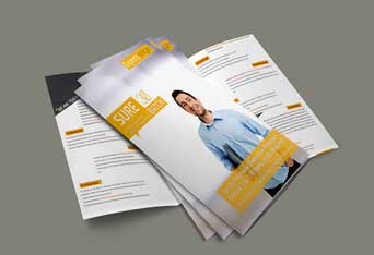 Commercial Trifold Brochure Design