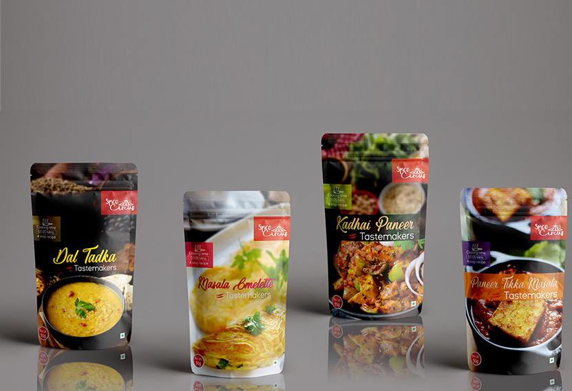 Spice Masala Package Design